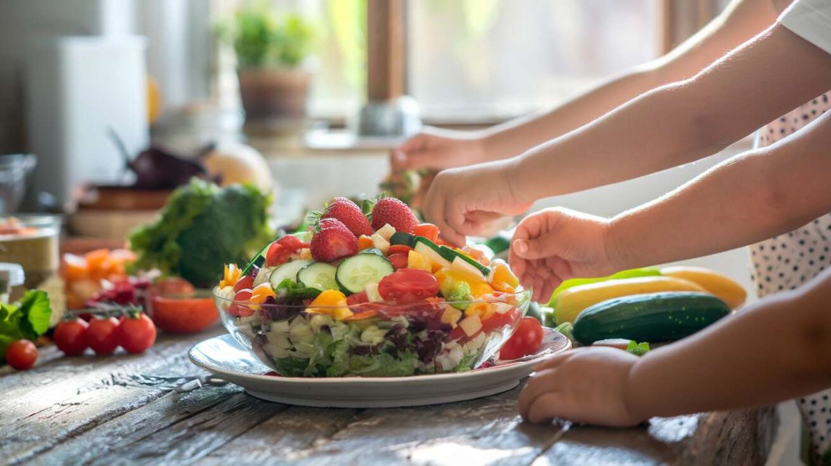 Des salades estivales à préparer en famille pour des repas rafraîchissants