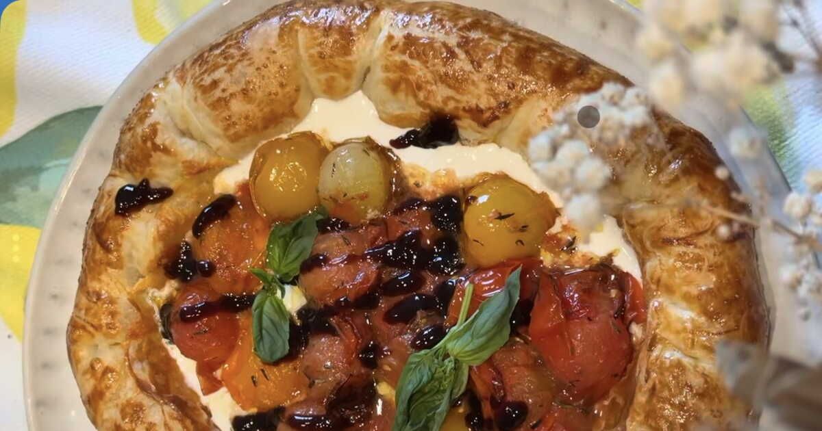 La tarte soleil à la burrata : une recette estivale qui épate vos invités