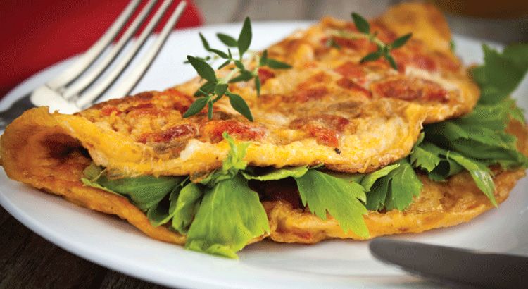 Une omelette occitane à savourer