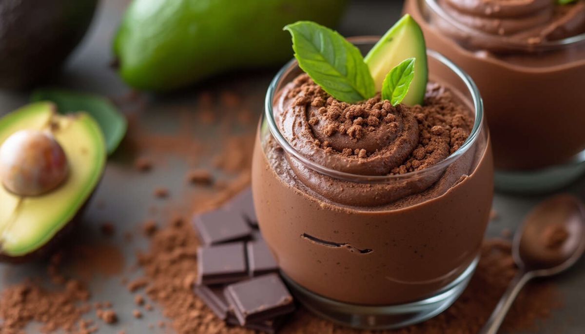 La mousse au chocolat revisitée avec l'avocat