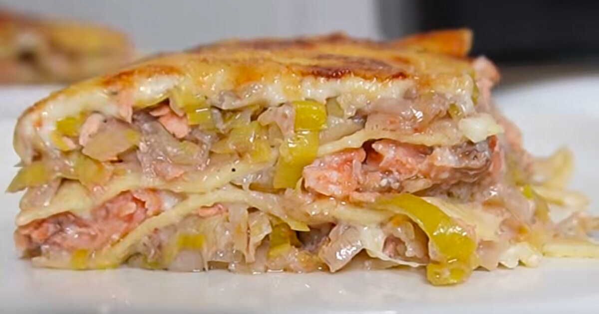 Lasagnes au saumon et poireaux : un régal pour les soirées d’hiver