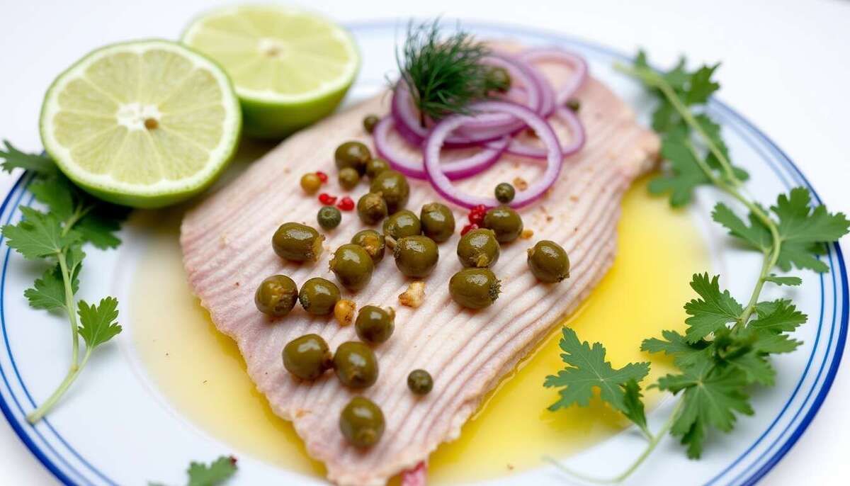 Dégustation en mer : ailes de raie au citron et câpres