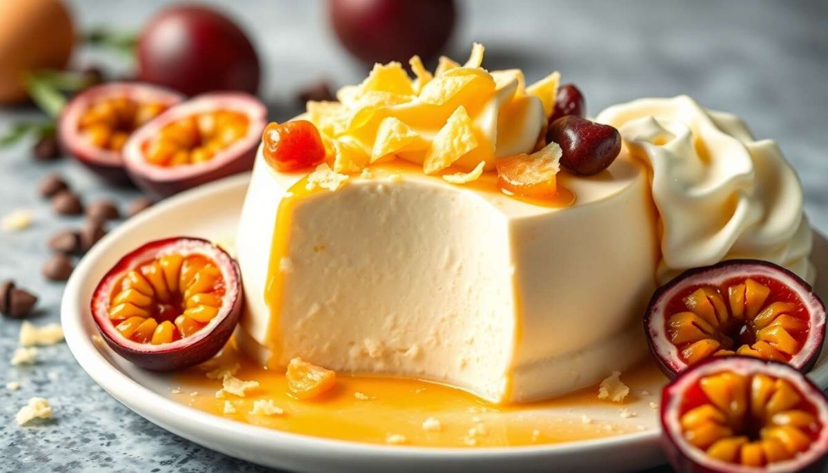 Recette mousse chocolat blanc et fruits de la passion