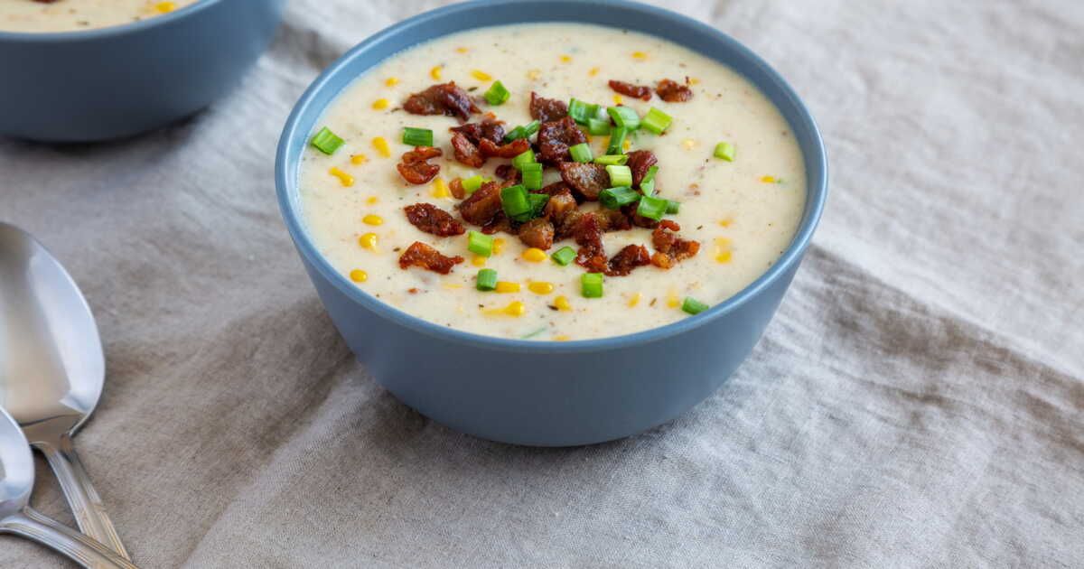 La recette ultime pour se faire plaisir cet automne : le velouté de chou-fleur au cheddar et lardons grillés
