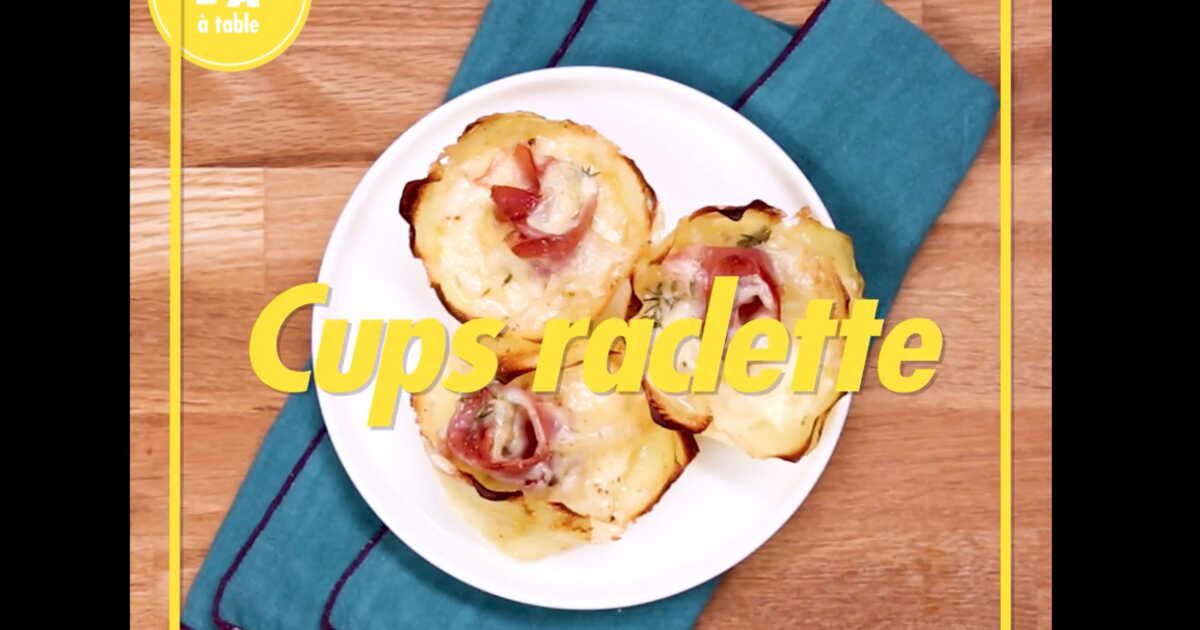 Dégustez des cups raclette : la recette pas à pas