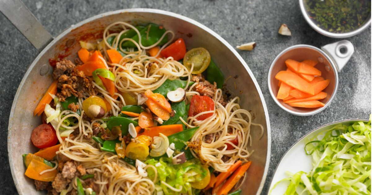 Un délicieux wok de porc au gingembre pour régaler vos papilles