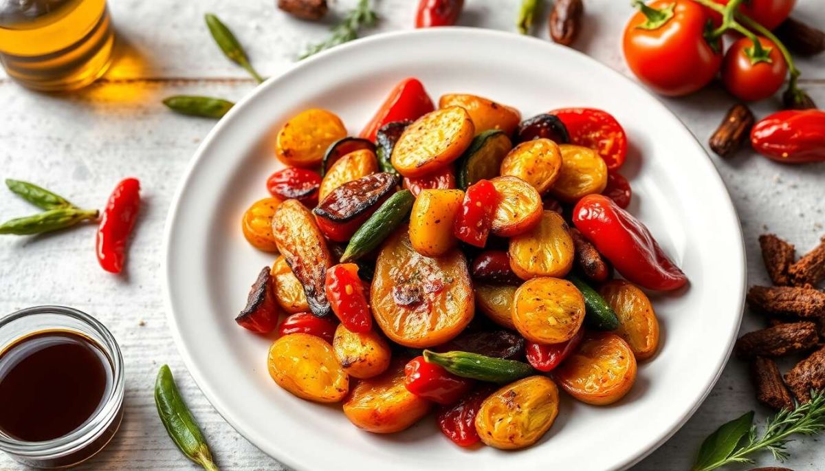 Une explosion de saveurs : légumes marinés à la plancha