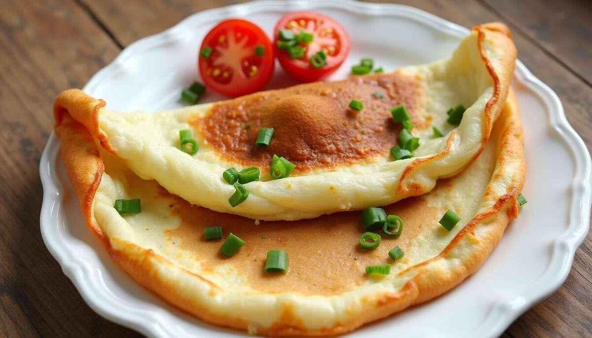 Omelette soufflée aux herbes : une recette légère et délicieuse