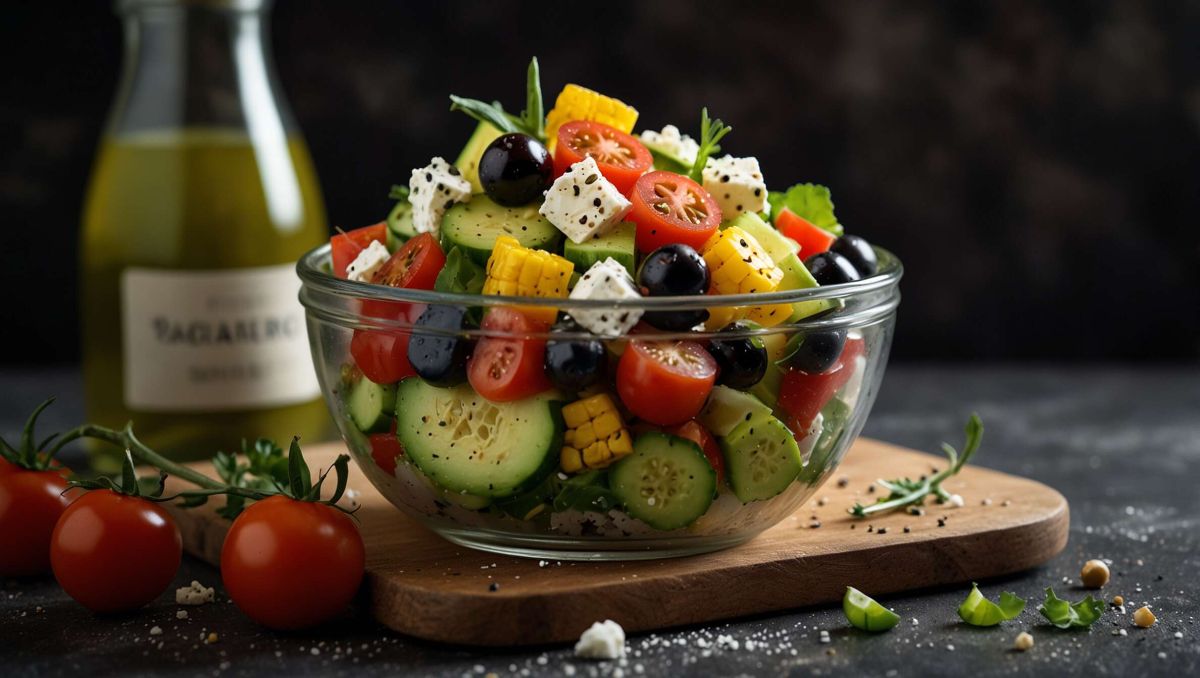 Fraîcheur et gourmandise : une salade de légumes aux couleurs du potager