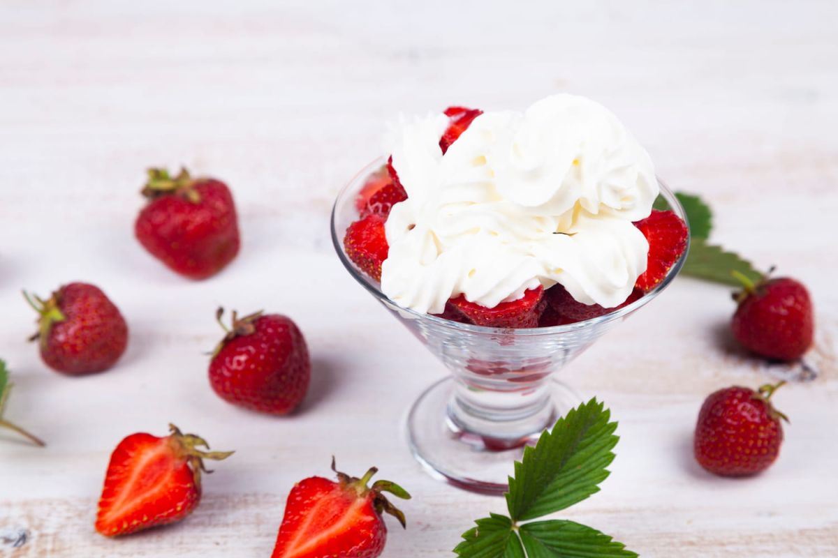 La délicieuse revisite des fraises Melba par Laurent Mariotte