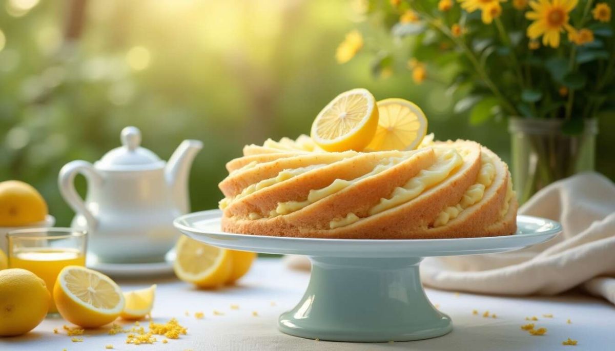 Gâteau au yaourt au citron : un délice rapide à réaliser
