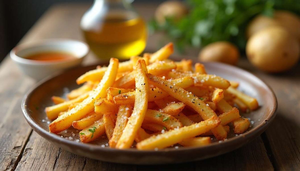 Le secret pour des frites maison croustillantes à l'extérieur et moelleuses à l'intérieur, sans friteuse