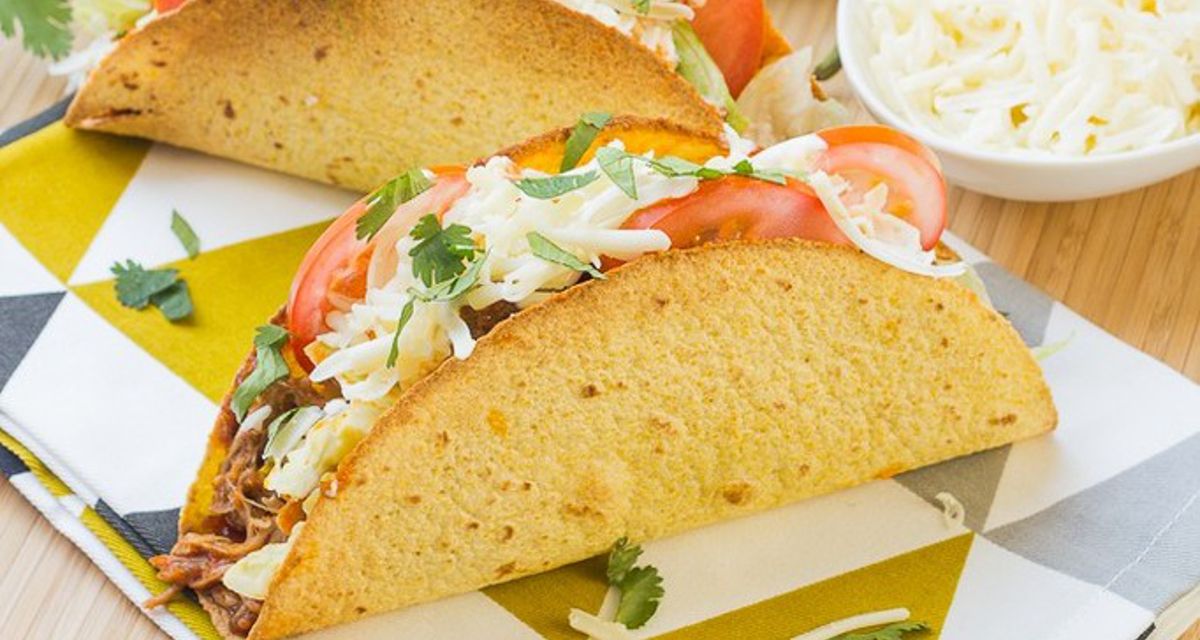 Une explosion de saveurs : tacos au pulled pork et tomme de Savoie