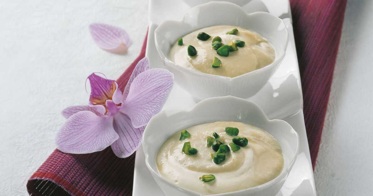 Crème de banane au lait de coco