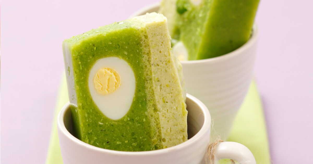 Terrine verte aux petits pois