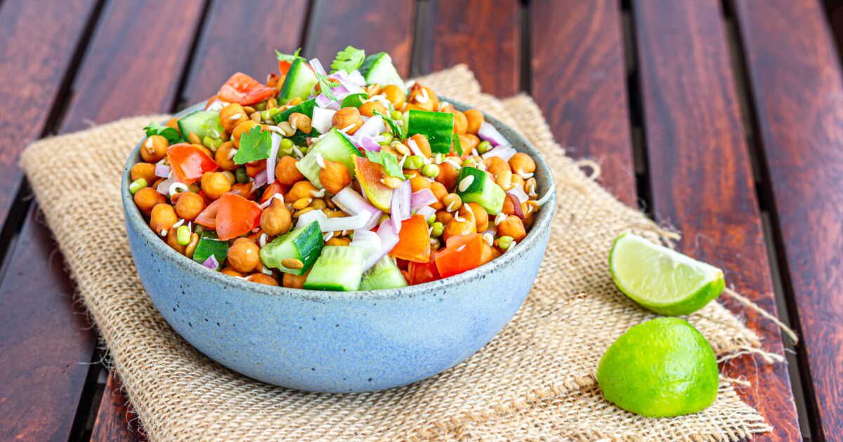 la salade aux pois chiches croustillants qui va conquérir vos repas d'été