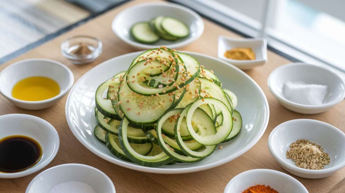 Une salade de concombres à découvrir : la recette légère d'une diététicienne passionnée