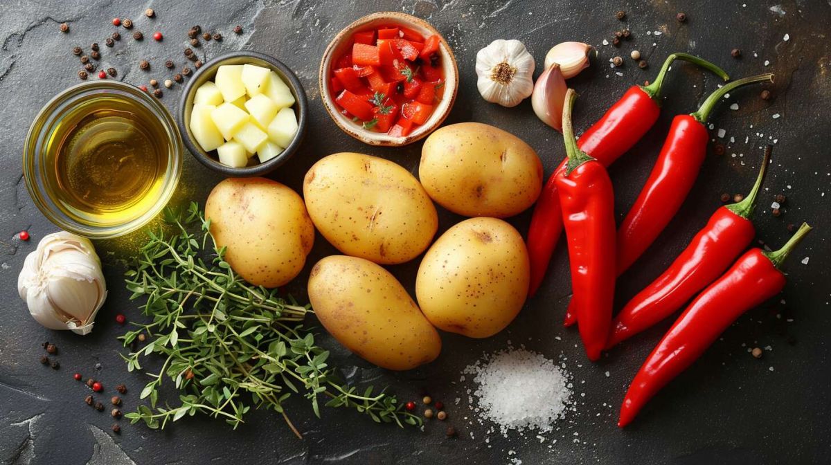 Savourez la douceur des pommes de terre et des poivrons : une recette réconfortante