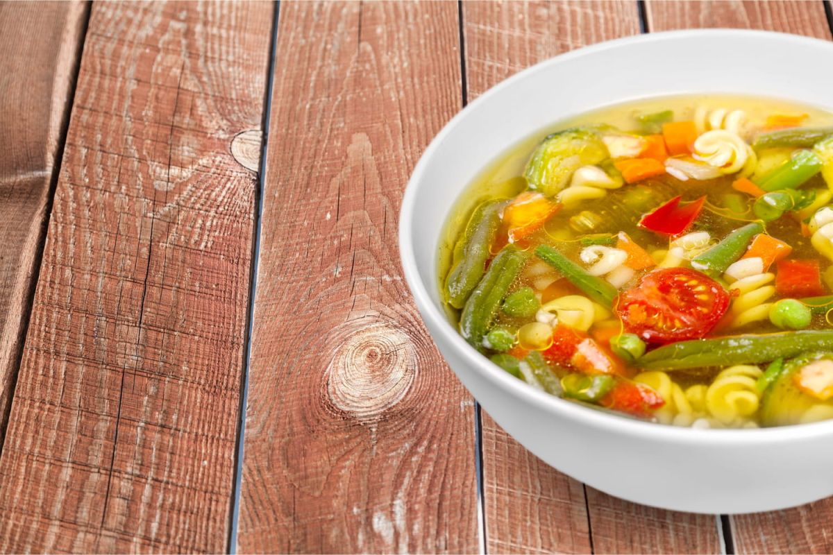 À la découverte du minestrone vert de Laurent Mariotte