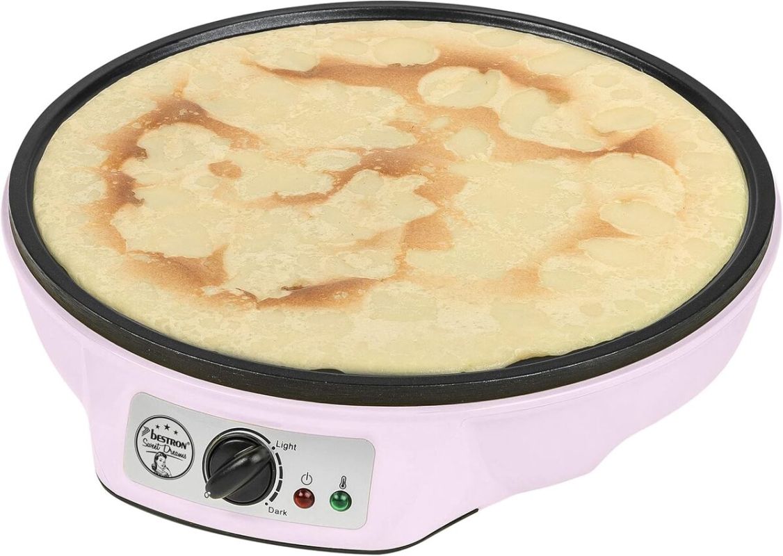 Test de la crêpière électrique Bestron : performance et design en cuisine