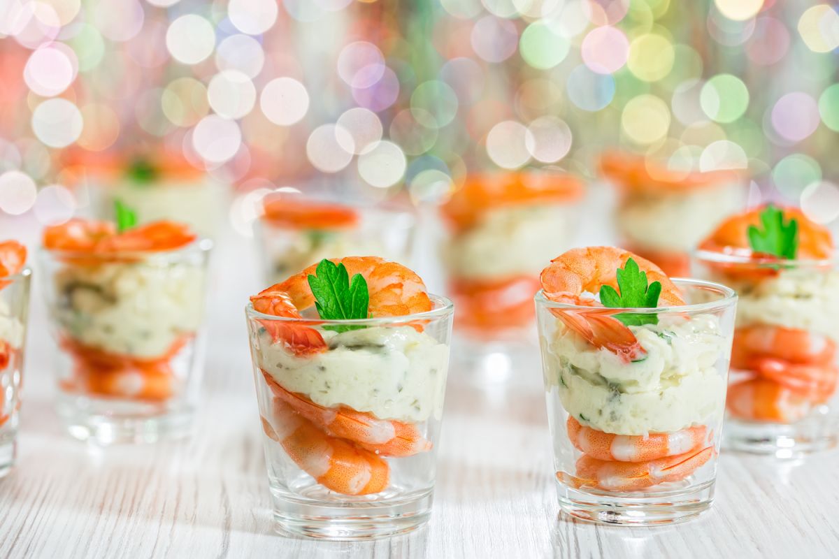 Des verrines légères pour un repas de fête réussi