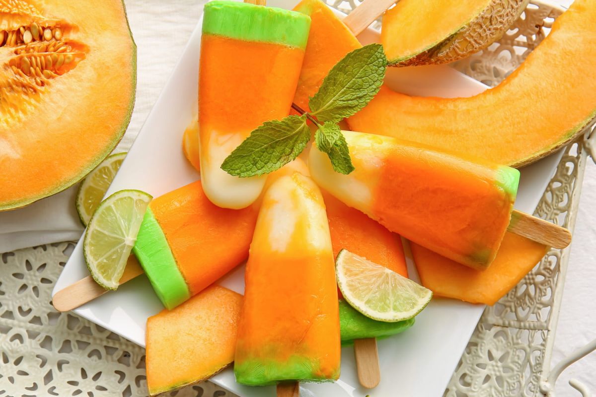 Rafraîchissez votre été avec des esquimaux maison au melon par Laurent Mariotte