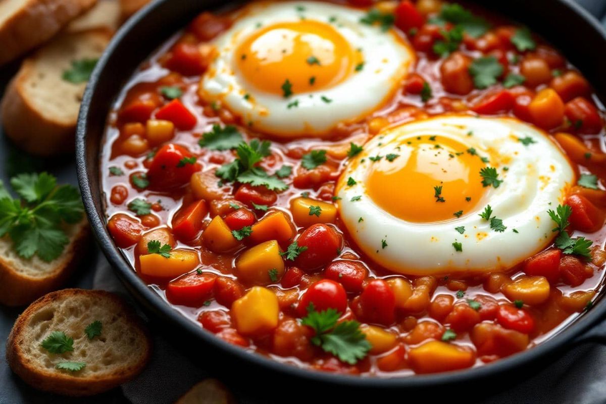 Découvrez la magie de la shakshuka express et ses saveurs méditerranéennes