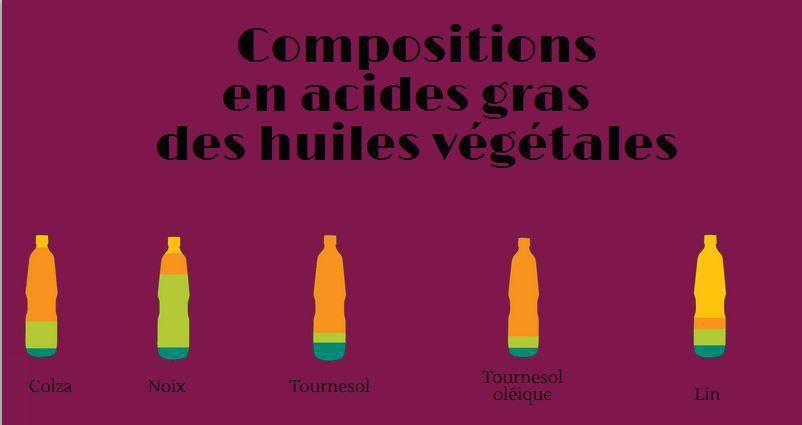 Démystification des huiles végétales : une plongée dans leur composition en acides gras