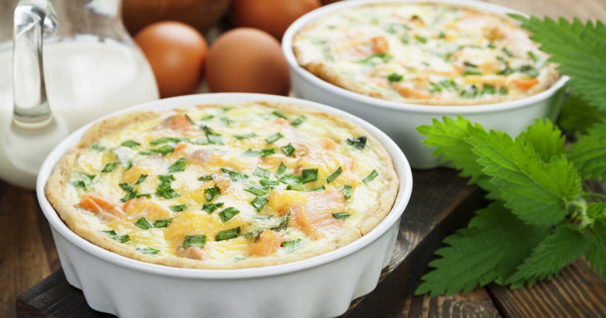 la savoureuse quiche au saumon de norbert tarayre