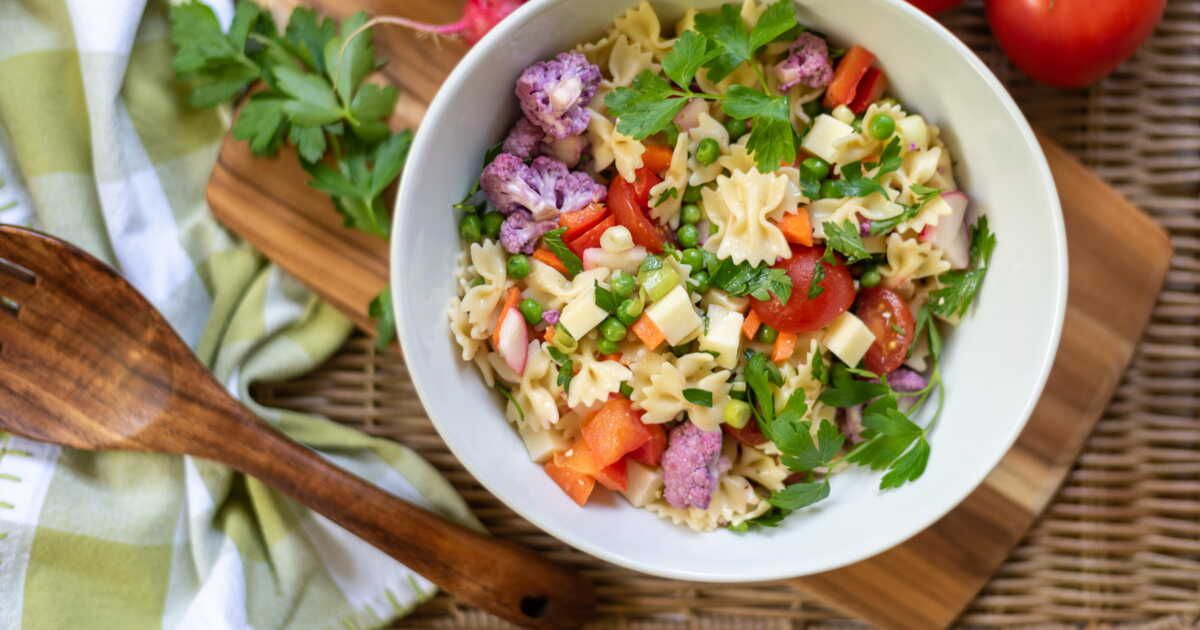 Une salade de pâtes estivale qui va faire des jaloux