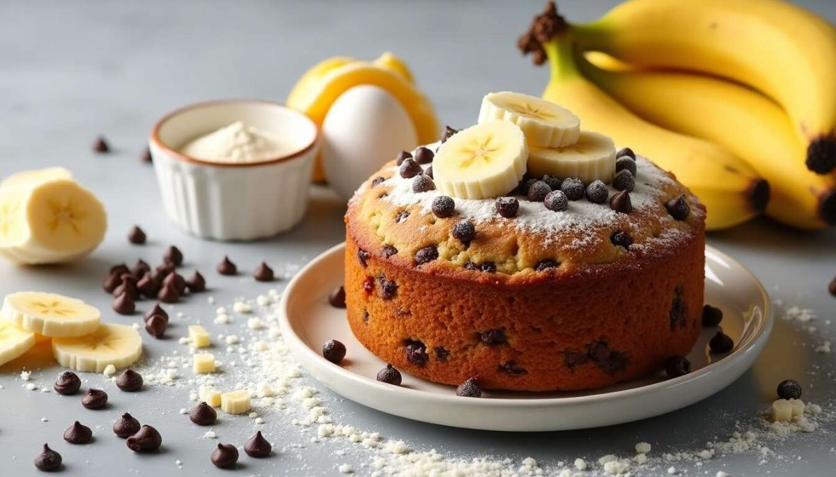Découvrez le cake à la banane et pépites de chocolat : un délice à partager