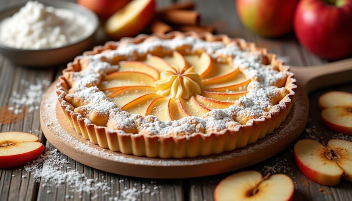 la tarte flamande aux pommes, un délice du nord de la france