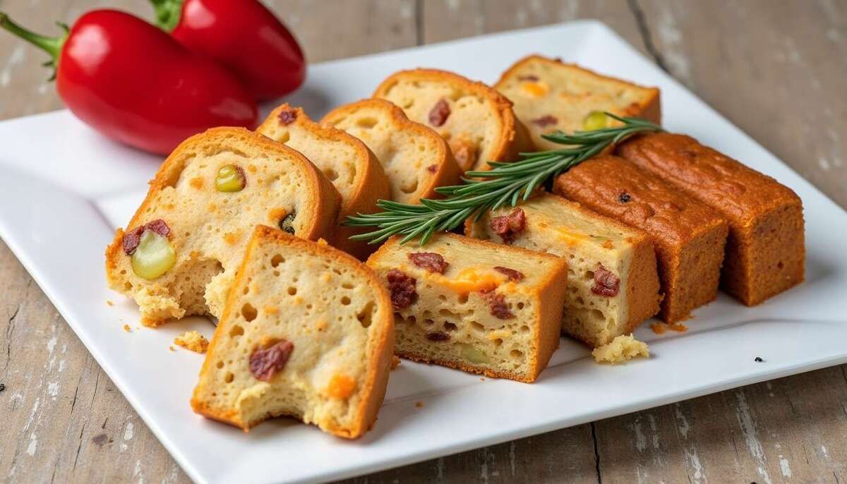 Découvrez la recette irrésistible du cake aux poivrons et curry