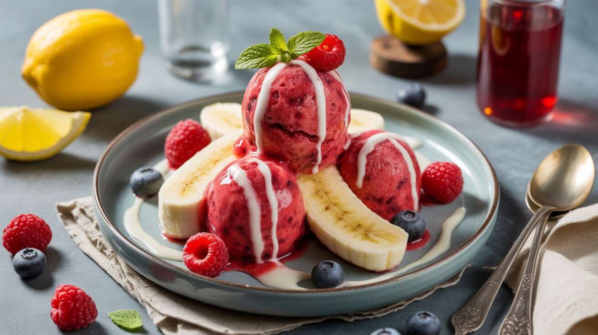 Sorbet maison aux fruits de saison : une recette rapide pour tous