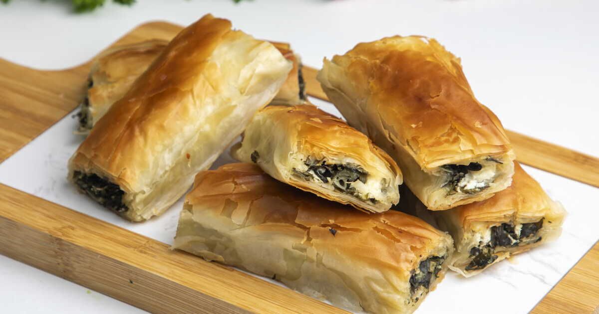 Savoureux feuilletés épinards et feta en un rien de temps