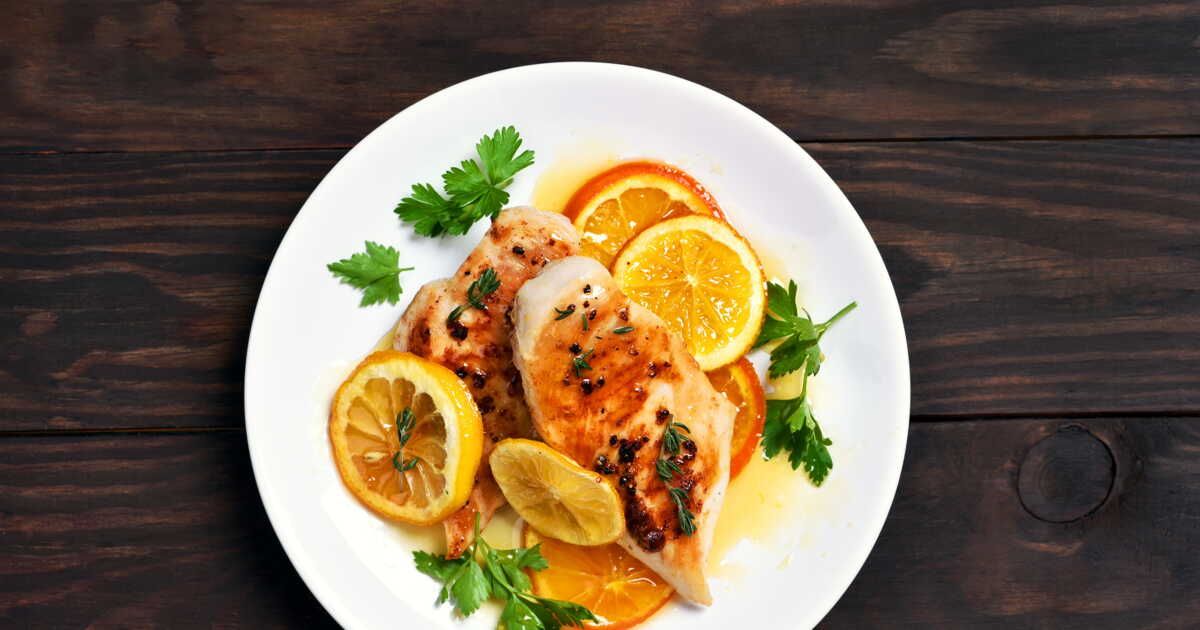 Découvrez le poulet fermier aux agrumes et pain d'épices de Laurent Mariotte
