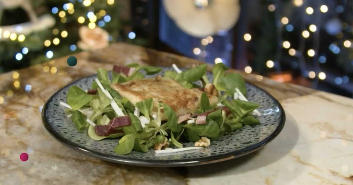 Croustillants de chèvre chaud, noix et magrets séchés : une recette irrésistible de Cyril Lignac