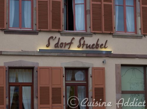 Un voyage culinaire au S'Dorf Stuebel à Dorlisheim