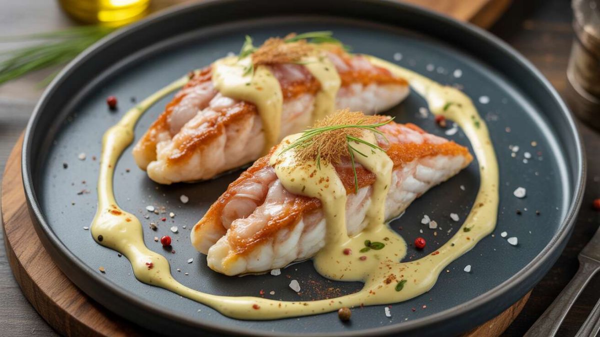 Rouget poêlé et sauce crémeuse : une recette qui fait sensation