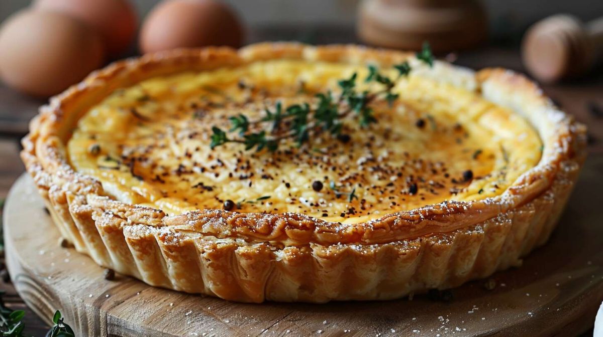 Une tarte au chèvre et miel qui ravira vos papilles