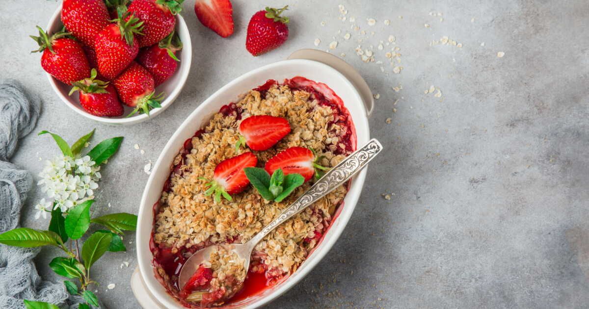 Fraise et rhubarbe : des desserts qui annoncent le printemps