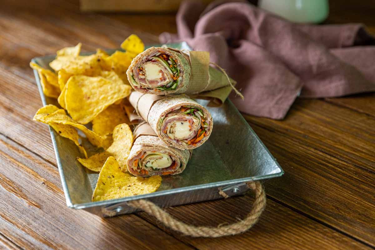 Wraps gourmands au munster